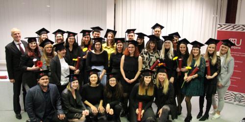 Podelitev diplom SFU Ljubljana, 2019