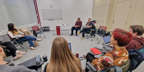 Gostujoče predavanje na SFU Ljubljana g. Plahutnik 