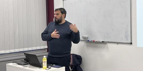 Predavanje na SFU Ljubljana doc. dr. Kern