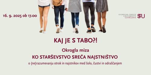 Kaj je s tabo? Ko starševstvo sreča najstništvo 