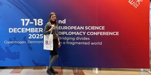 Svetlana Voitakova, na konferenci European Science Diplomacy Conference