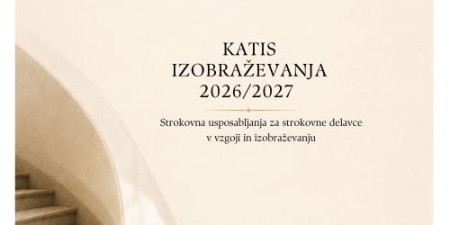 Katis izobraževanja za strokovne delavce v vzgoji in izobraževanju