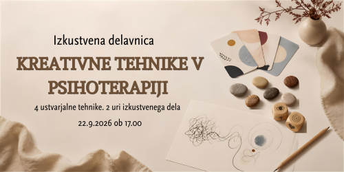 Kreativne tehnike v psihoterapiji 