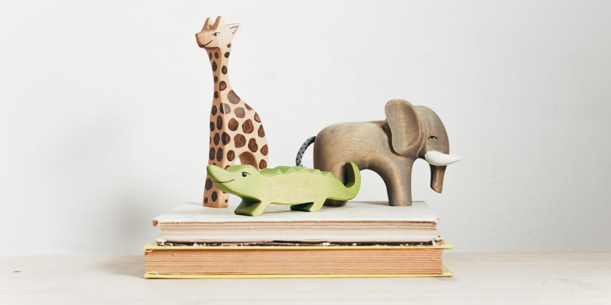 knjige in lutke živali