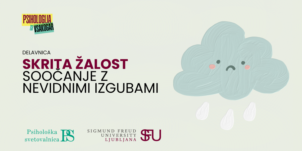 delavnica skrita žalost soočanje z nevidnimi izgubami