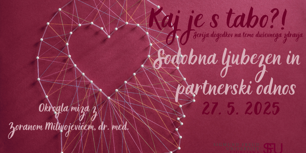 Kaj je s tabo: Sodobna ljubezen in partnerski odnos